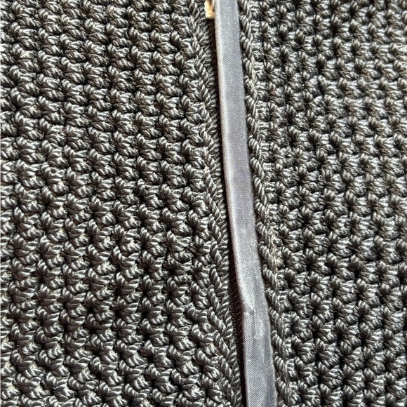 The Sak Y2K Black Crochet Knit Shoulder Bag 2000s Boho Purse - Picture 5 of 11